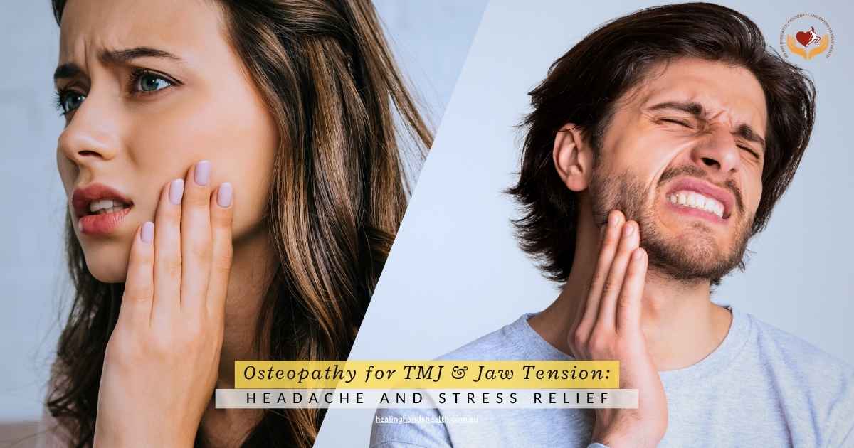 osteopathy treatment for TMJ dysfunction and jaw tension